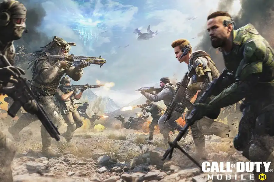 Enemy forces ready to clash against each other.