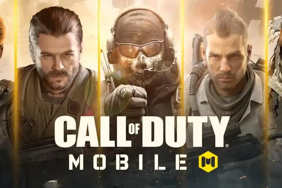 A Picture of famous characters from the Call of Duty series, such as Soap and Ghost.