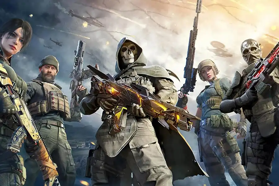 A few pictures of the characters in COD: Mobile.