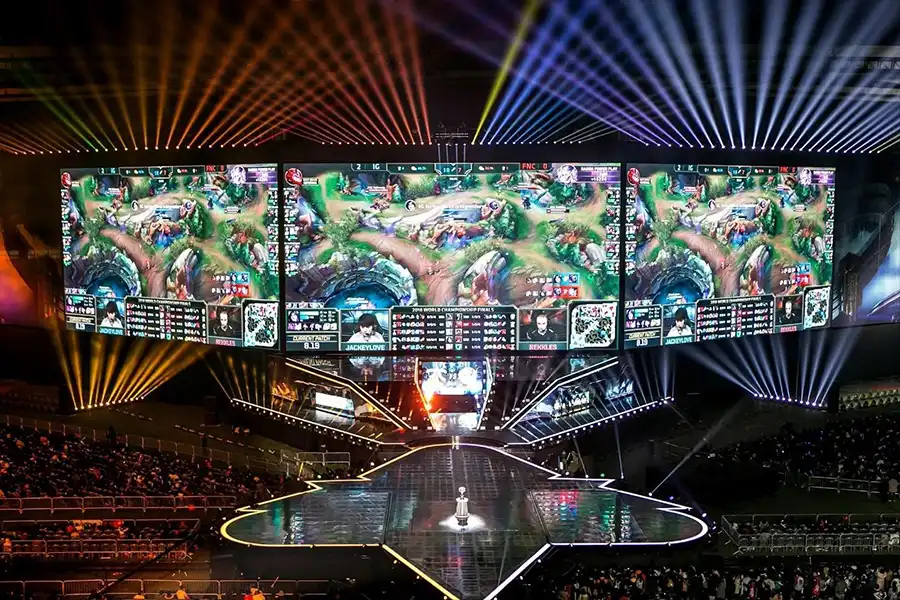 A Great ESports Arena that accommodates many fans.