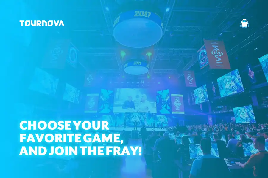 An Image of a great ESports Exhibition with many participants.