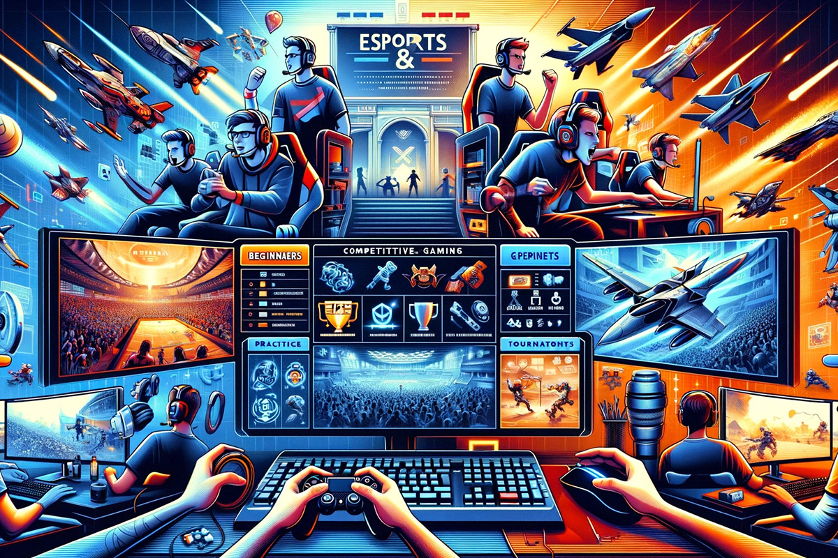 Esports competitive gaming