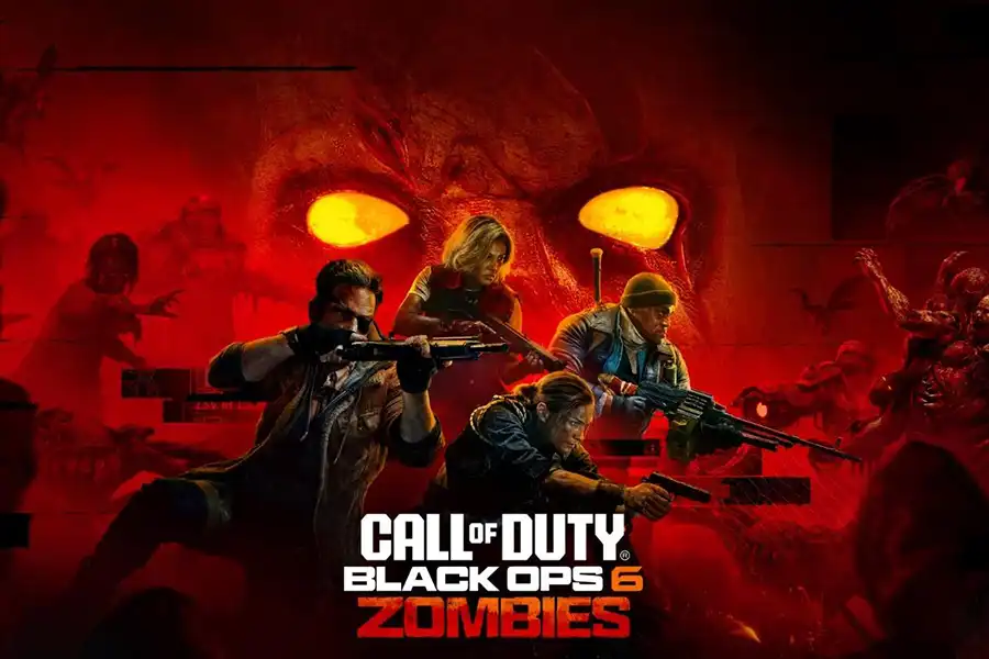 A Wallpaper from the famous Call of Duty: Black Ops 6 Zombies.
