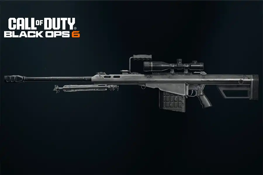 A picture of AMR Mod 4 sniper rifle in Black Ops 6