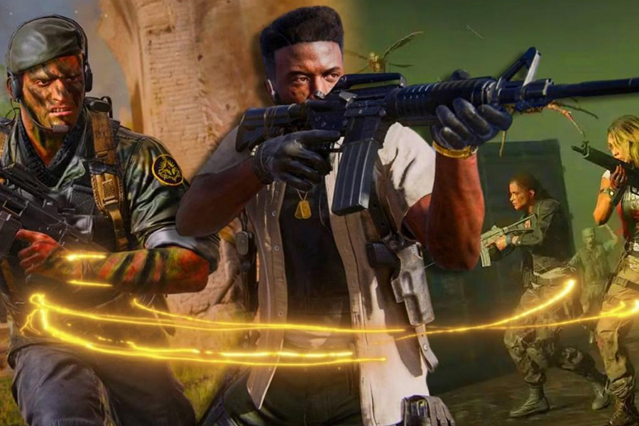 different Characters from Call of Duty: Black Ops 6 online Mode.