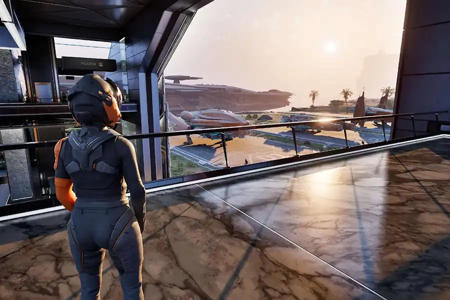 Space exploration strategy game.
