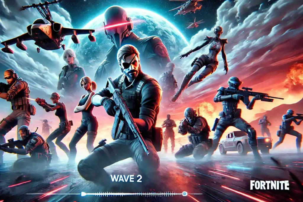 Fortnite Metal Gear Wave 2