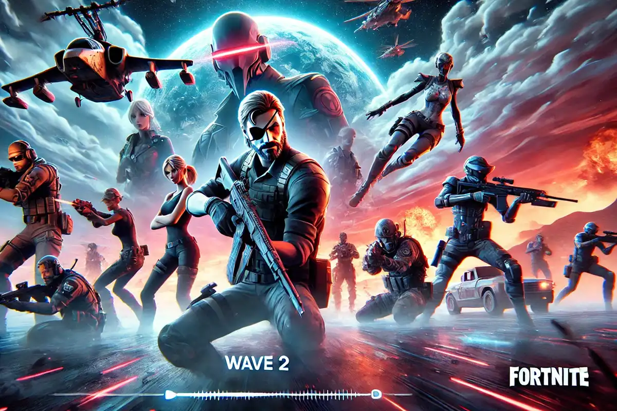 Fortnite Metal Gear Wave 2