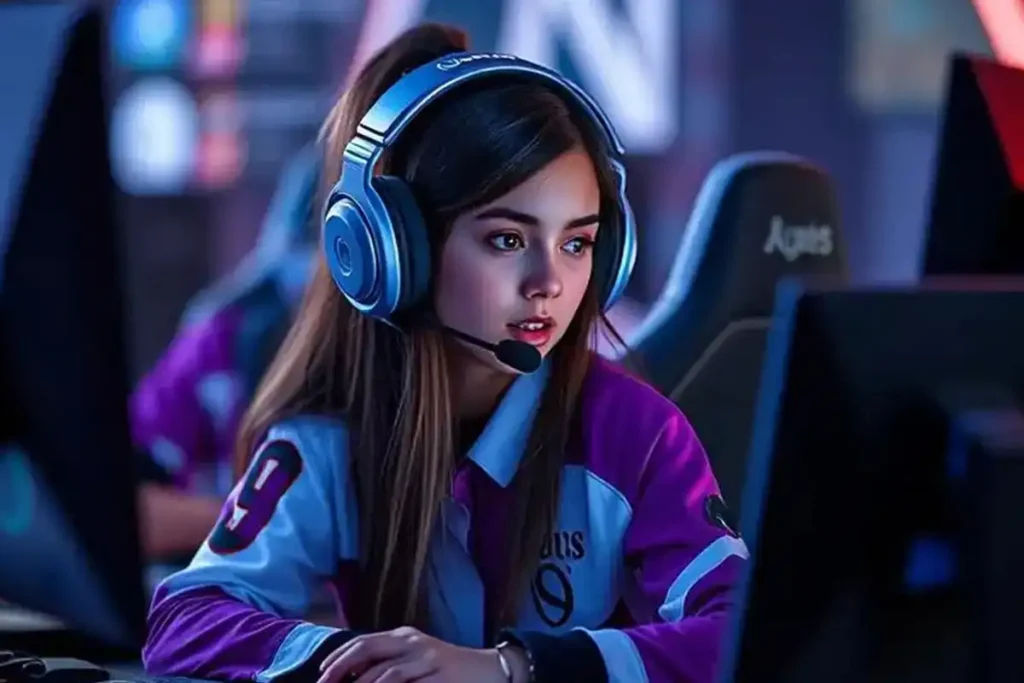 female esports players
