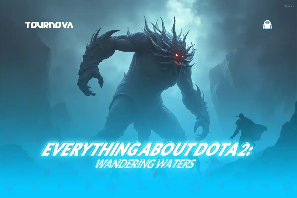 Dota 2 Wandering Waters gameplay