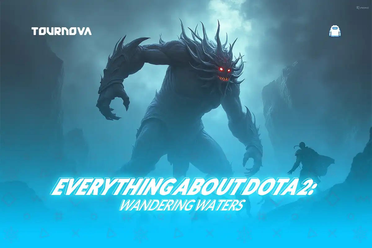 Dota 2 Wandering Waters gameplay