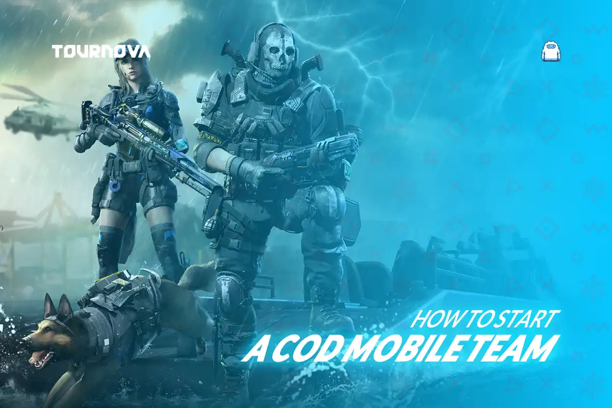 how to create a Call of Duty team
