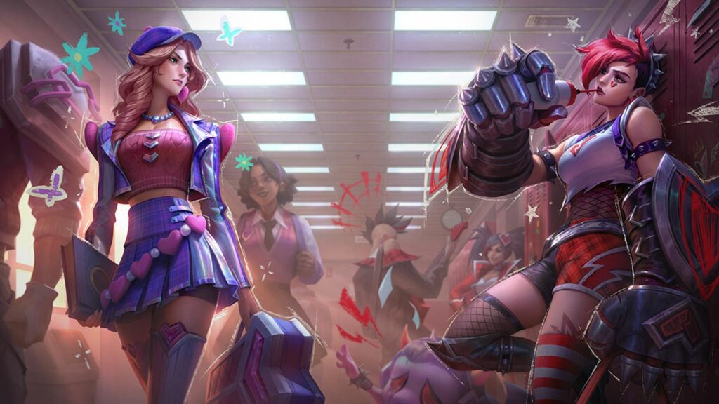 An official picture of League of Legends