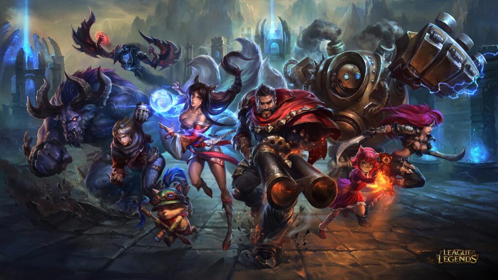 An official picture of League of Legends