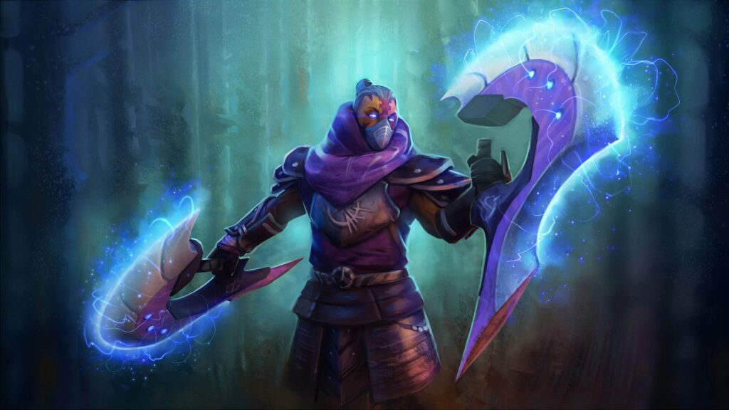 a picture of The Witch Hunter from Dota 2