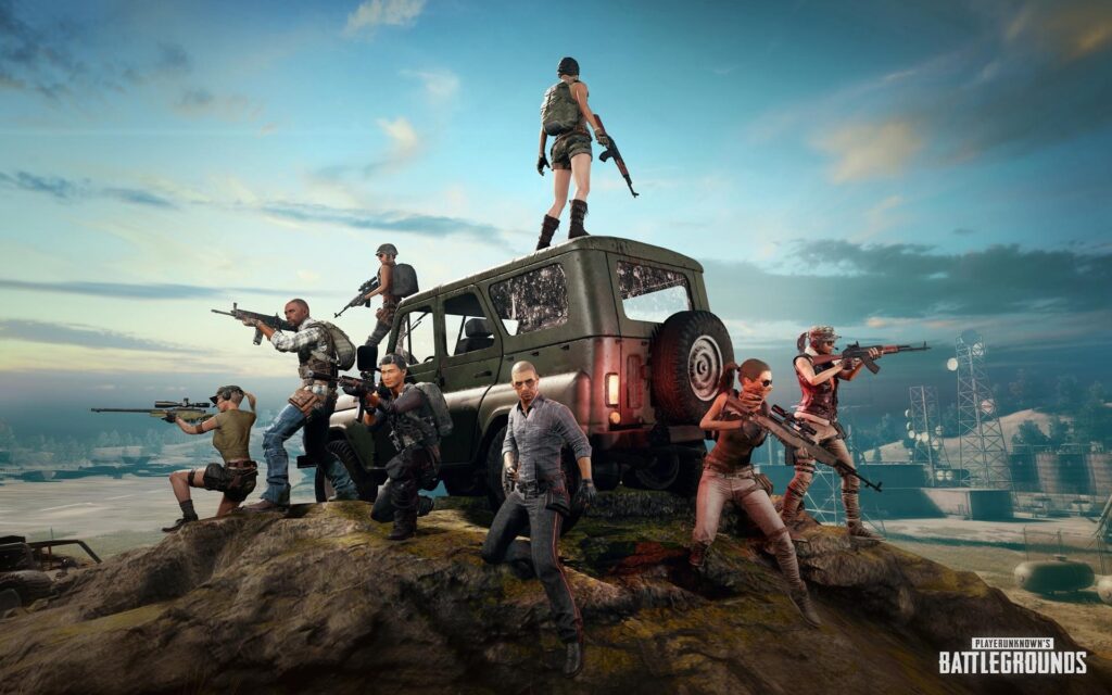 A wallpaper of PUBG