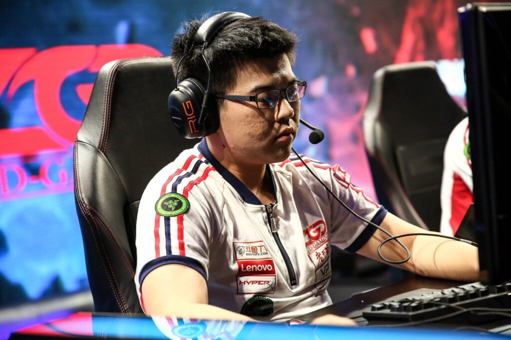 A picture of Wei “GODV” Zhen