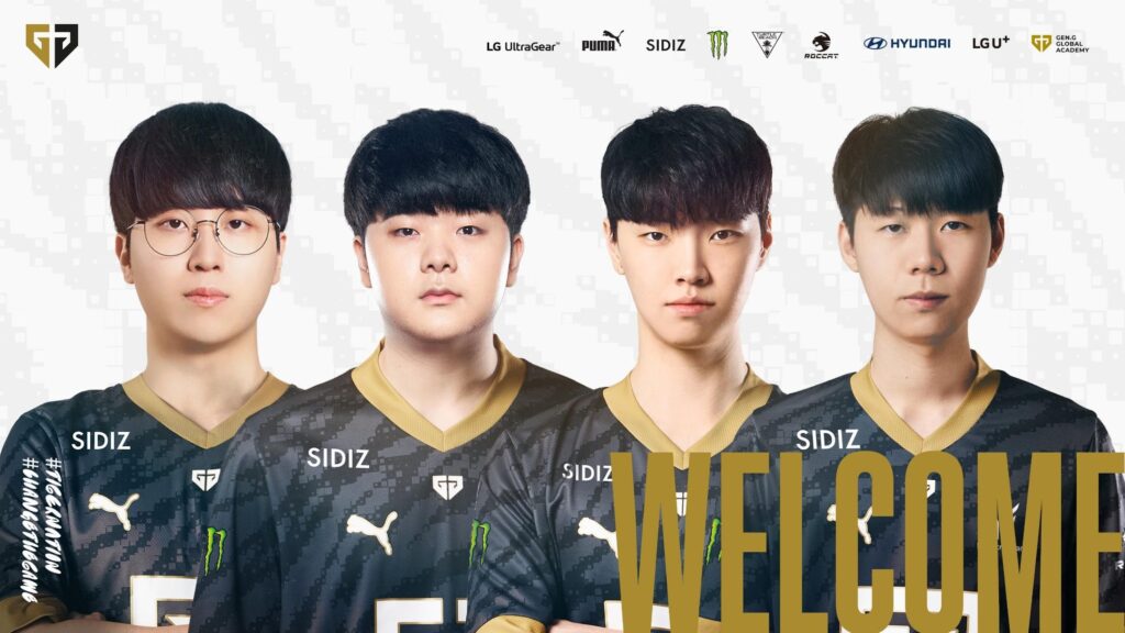 A picture of a PUBG team