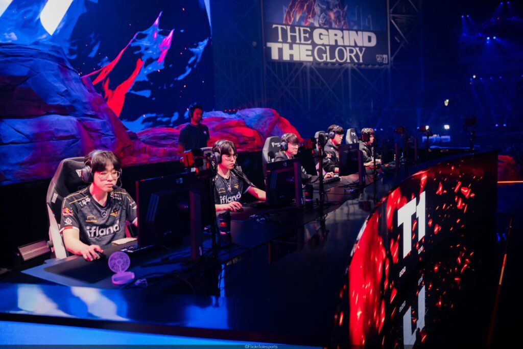 A picture of Esports players