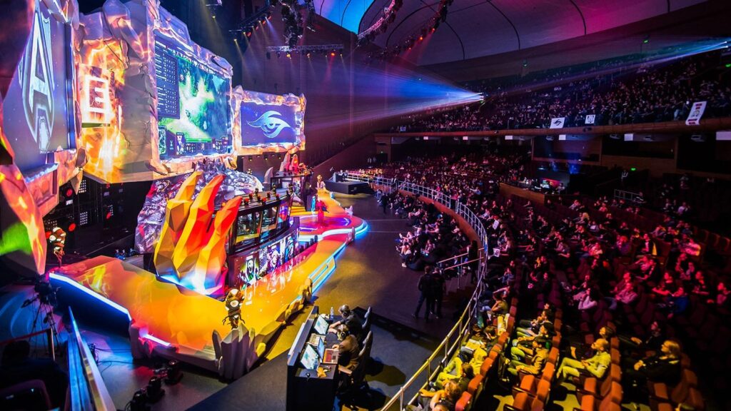 A picture of Esports players
