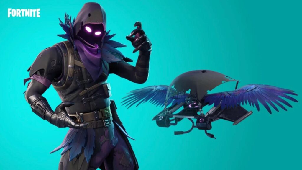 A wallpaper of Fortnite