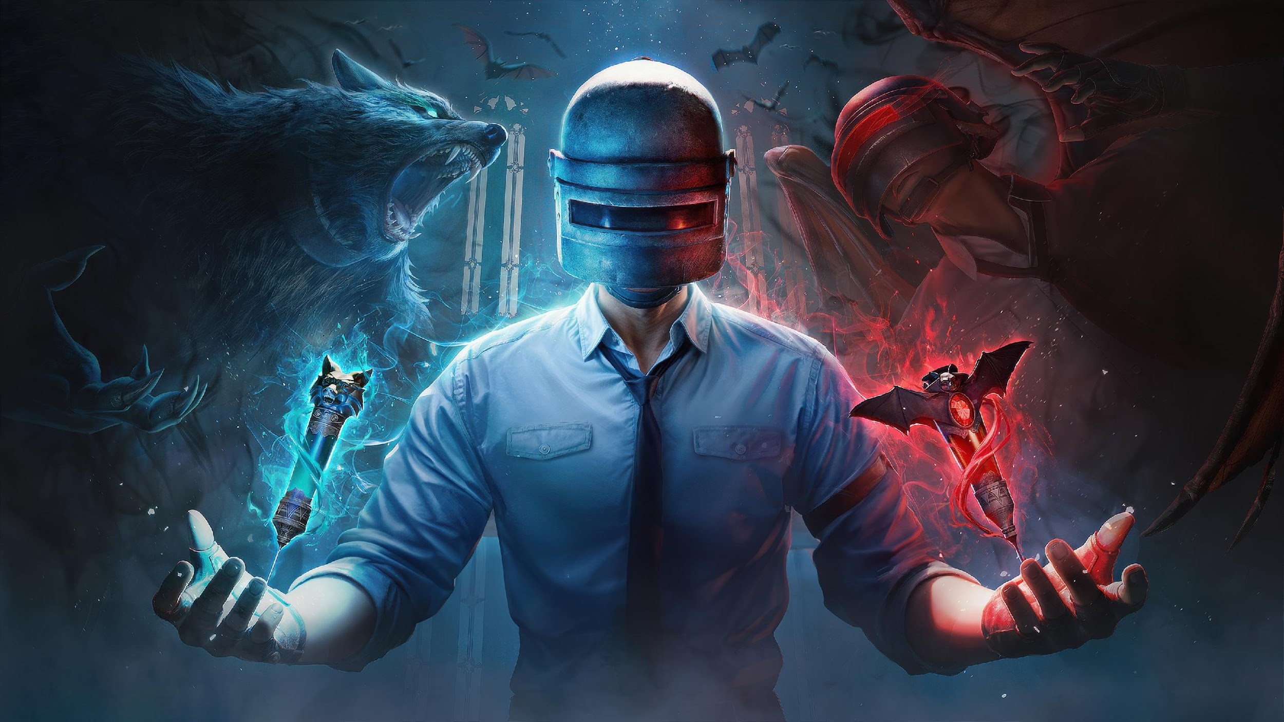 A wallpaper of PUBG.