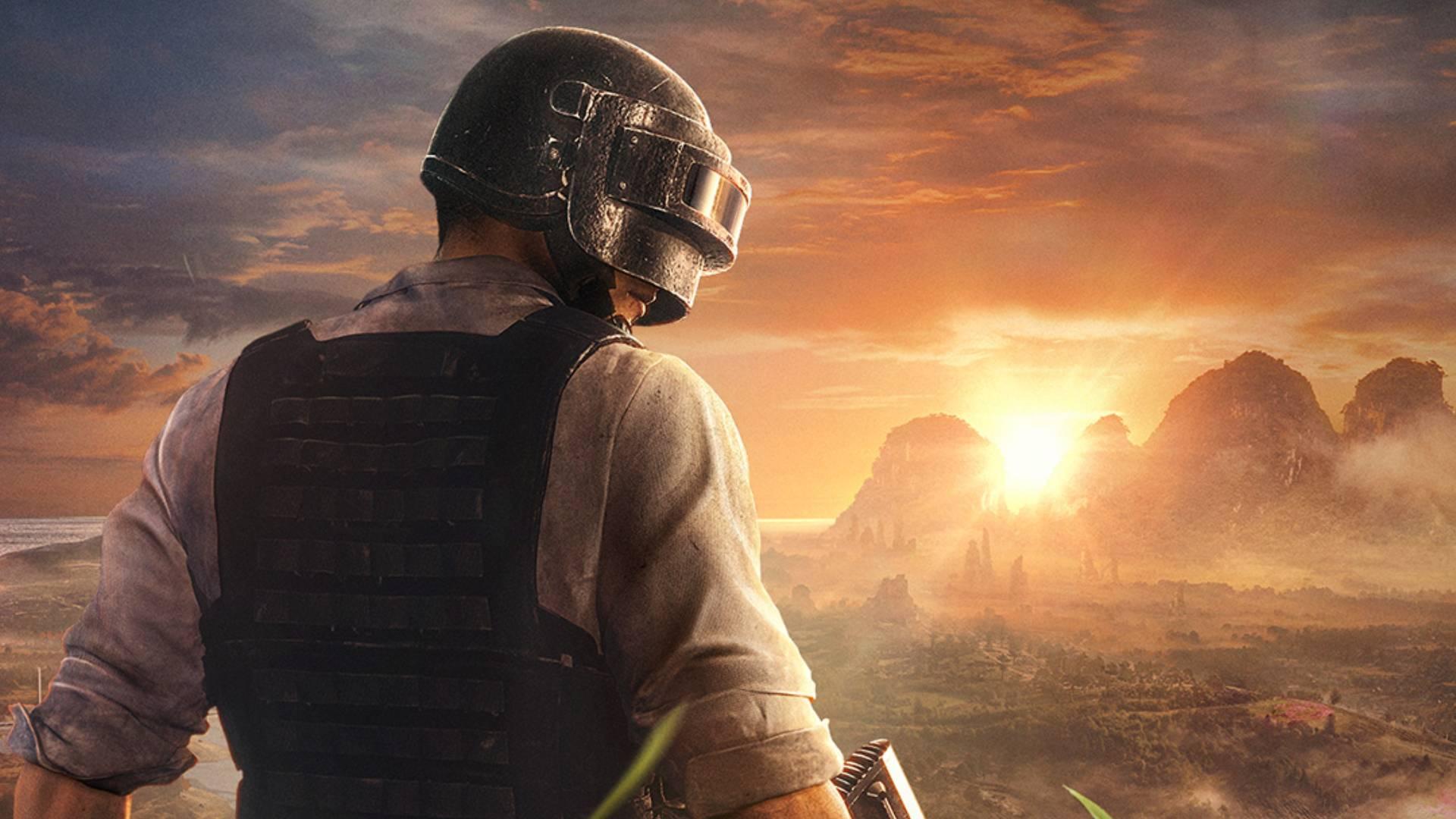 A wallpaper of PUBG.
