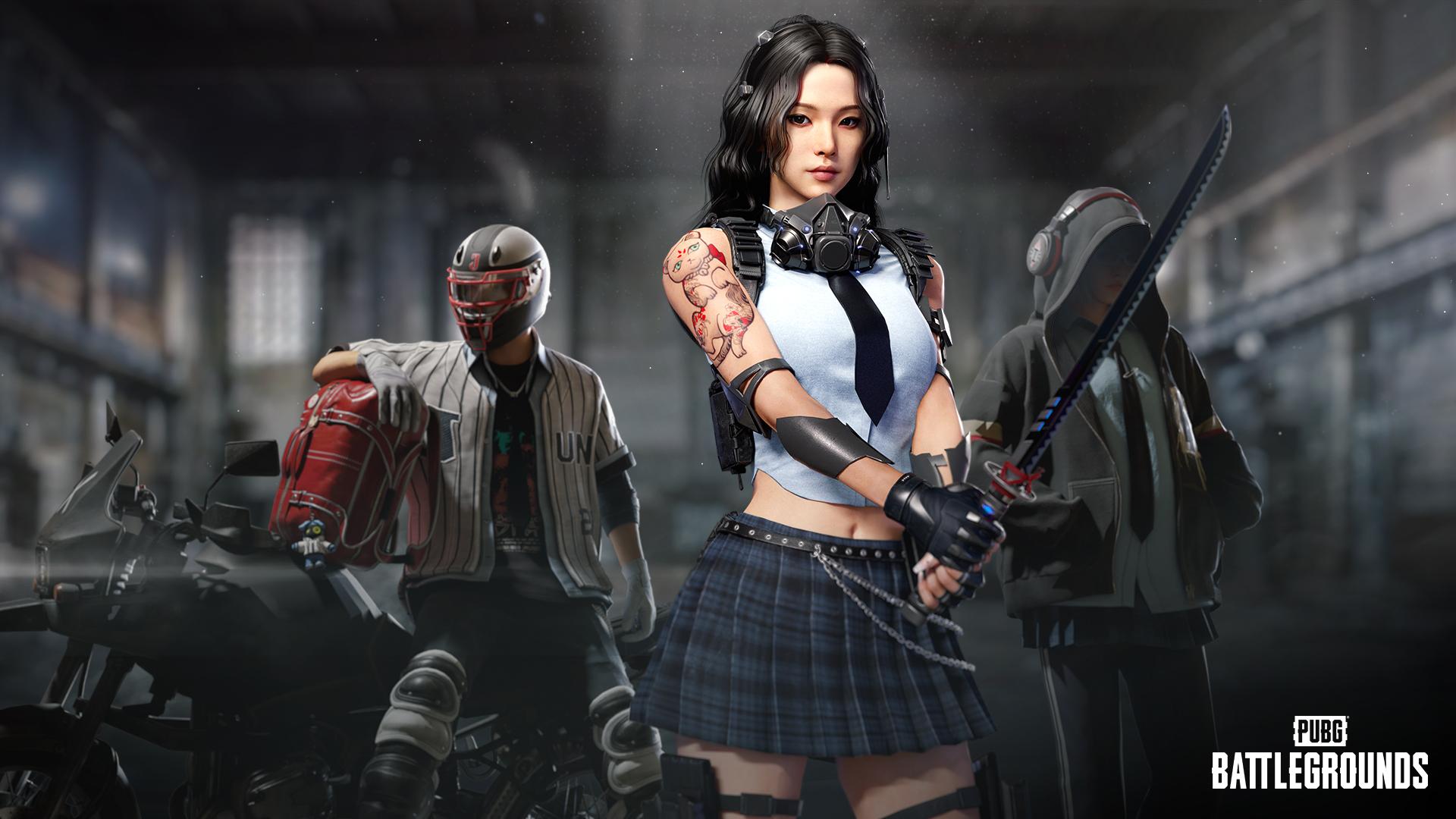 A wallpaper of PUBG.