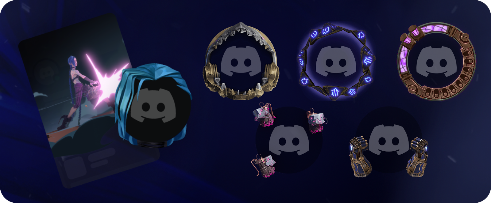 A wallpaper of Discord.
