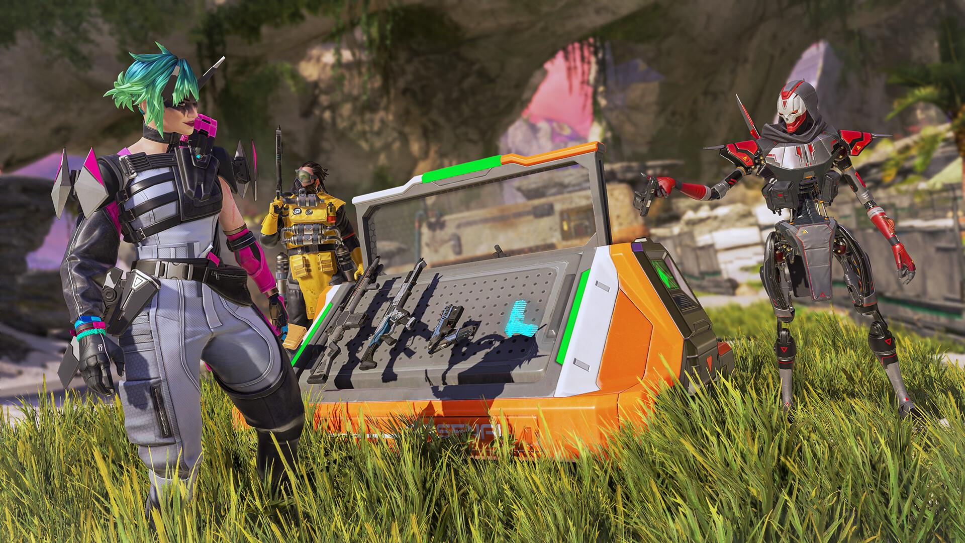 An official picture of Apex Legends.