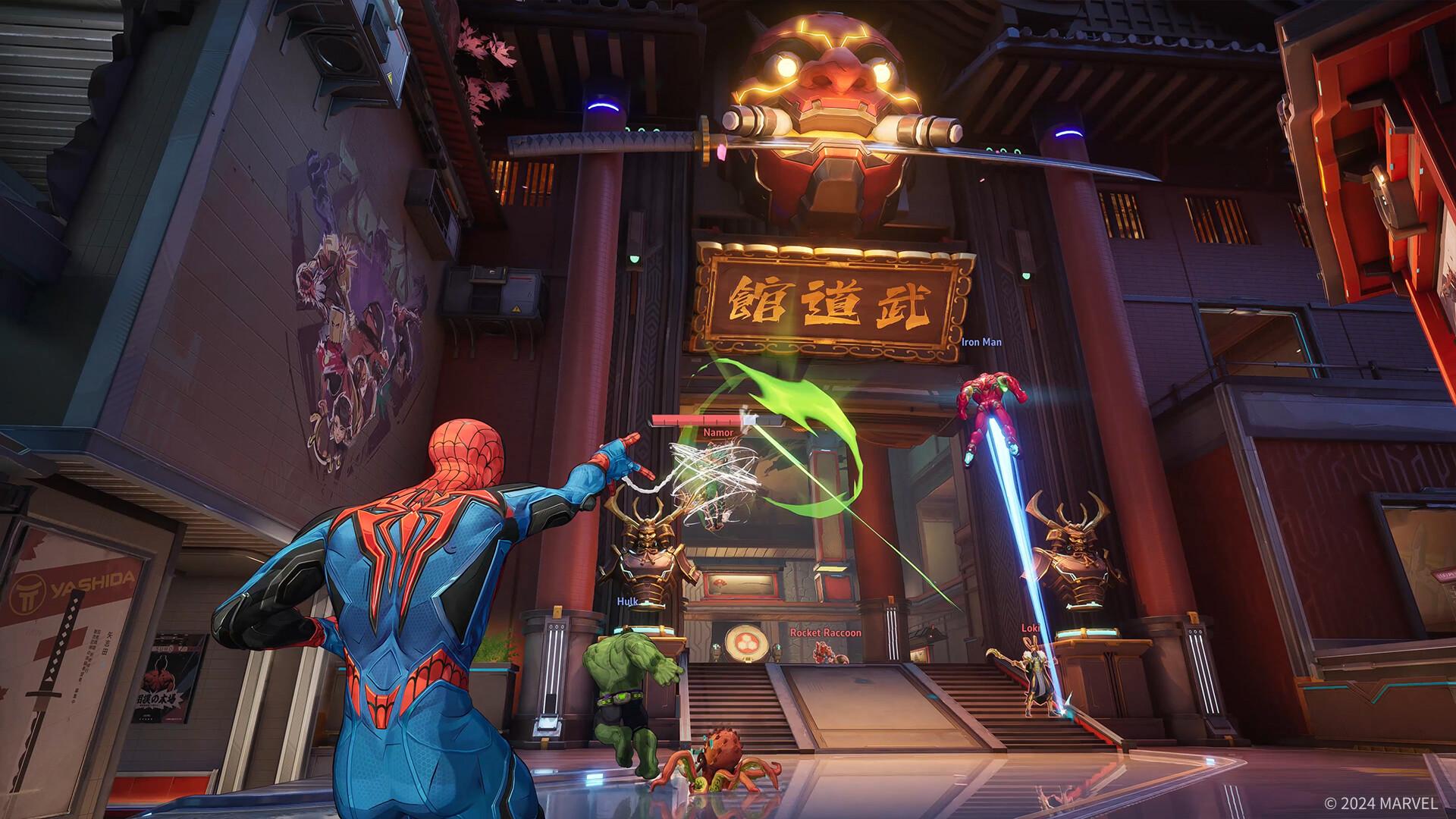 a picture of Spider-Man in Marvel Rivals.