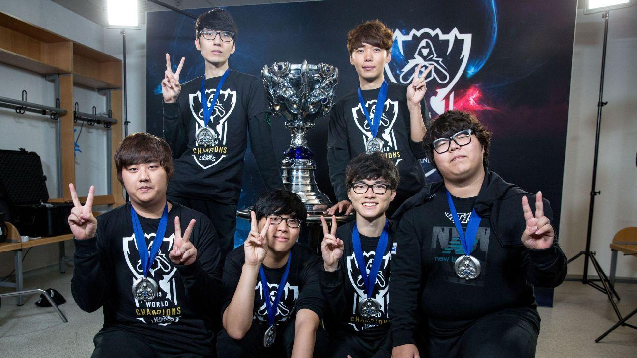 A picture of League of Legends tournaments.