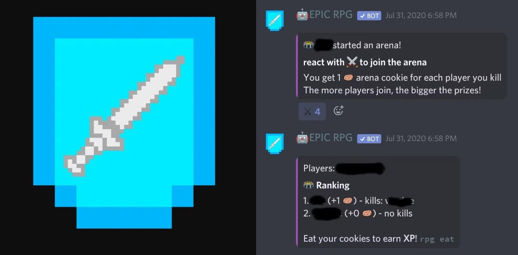 A wallpaper of Discord.