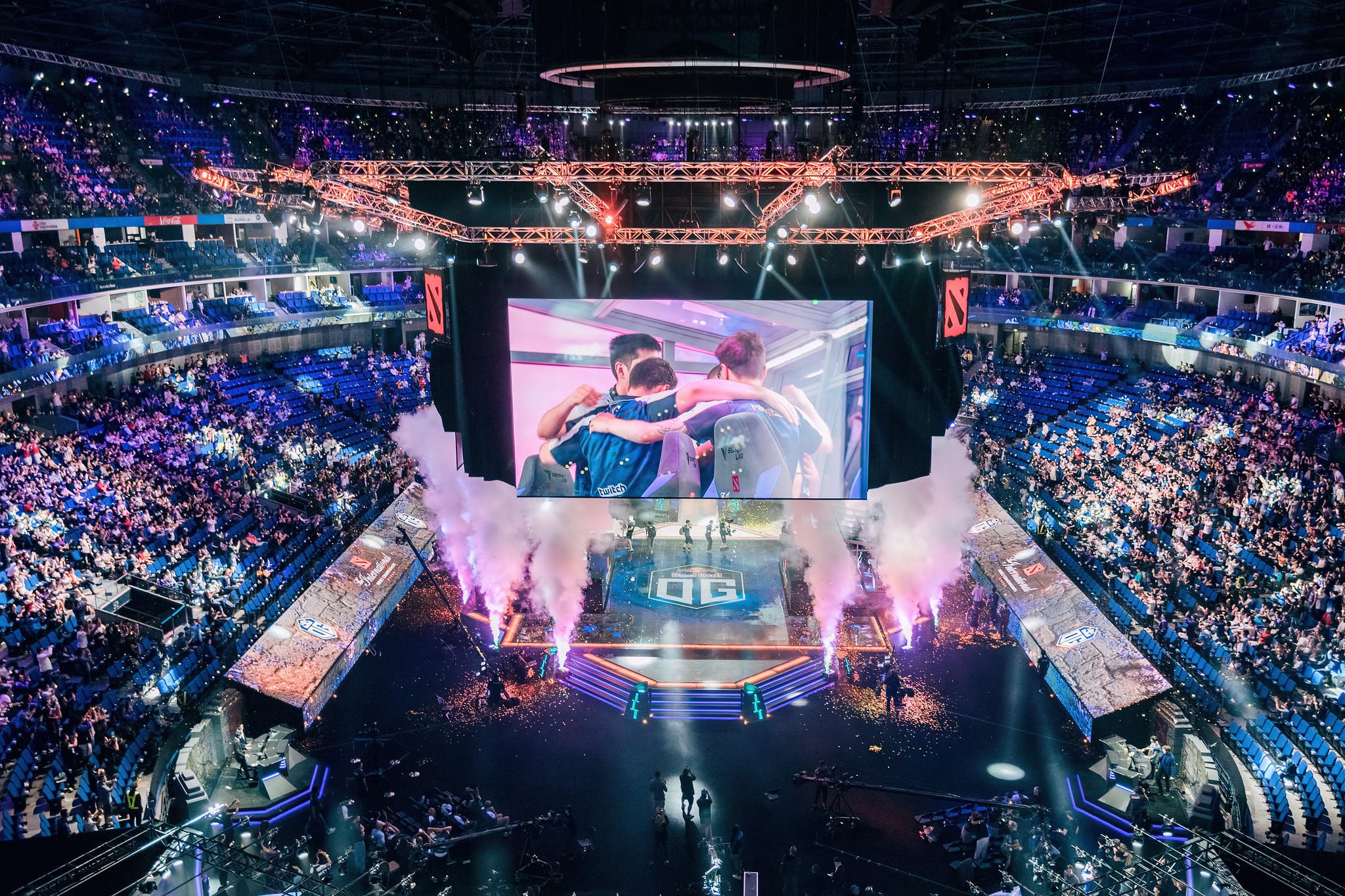 A picture of an Esports event.