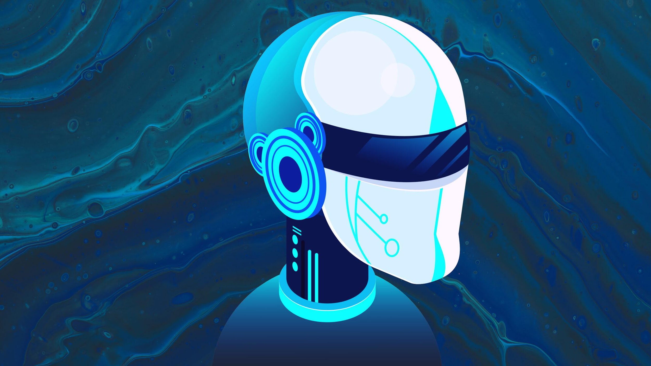 A wallpaper of Discord.