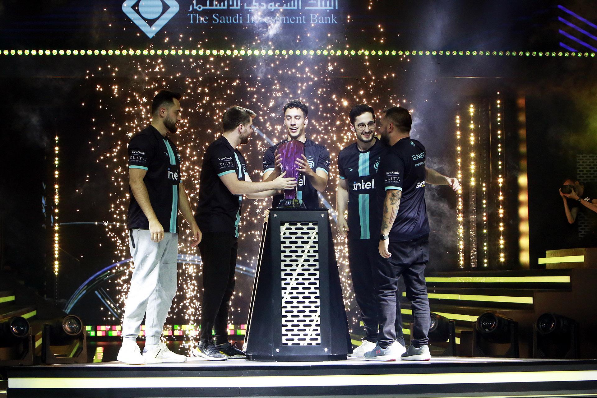 A picture of an event.