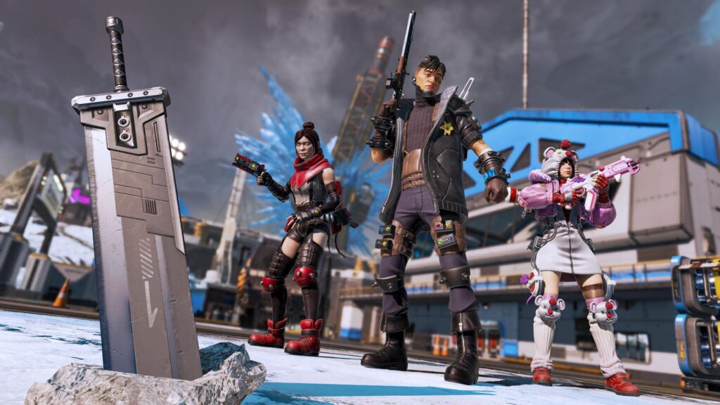 Buster Sword From Final Fantasy VII in Apex Legends.