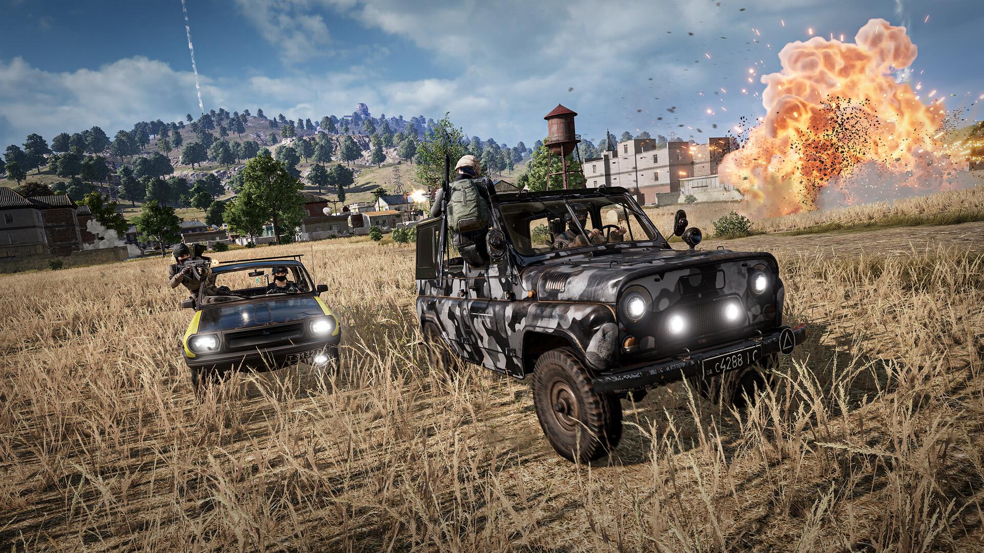 An official wallpaper of PUBG.