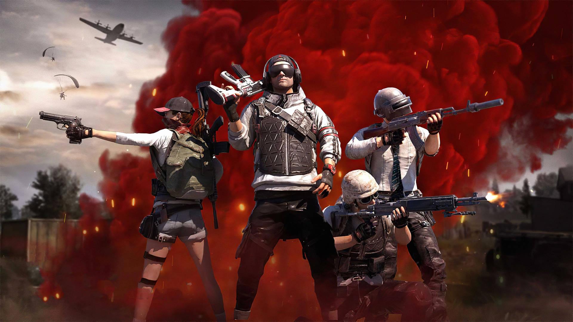 An official wallpaper of PUBG.