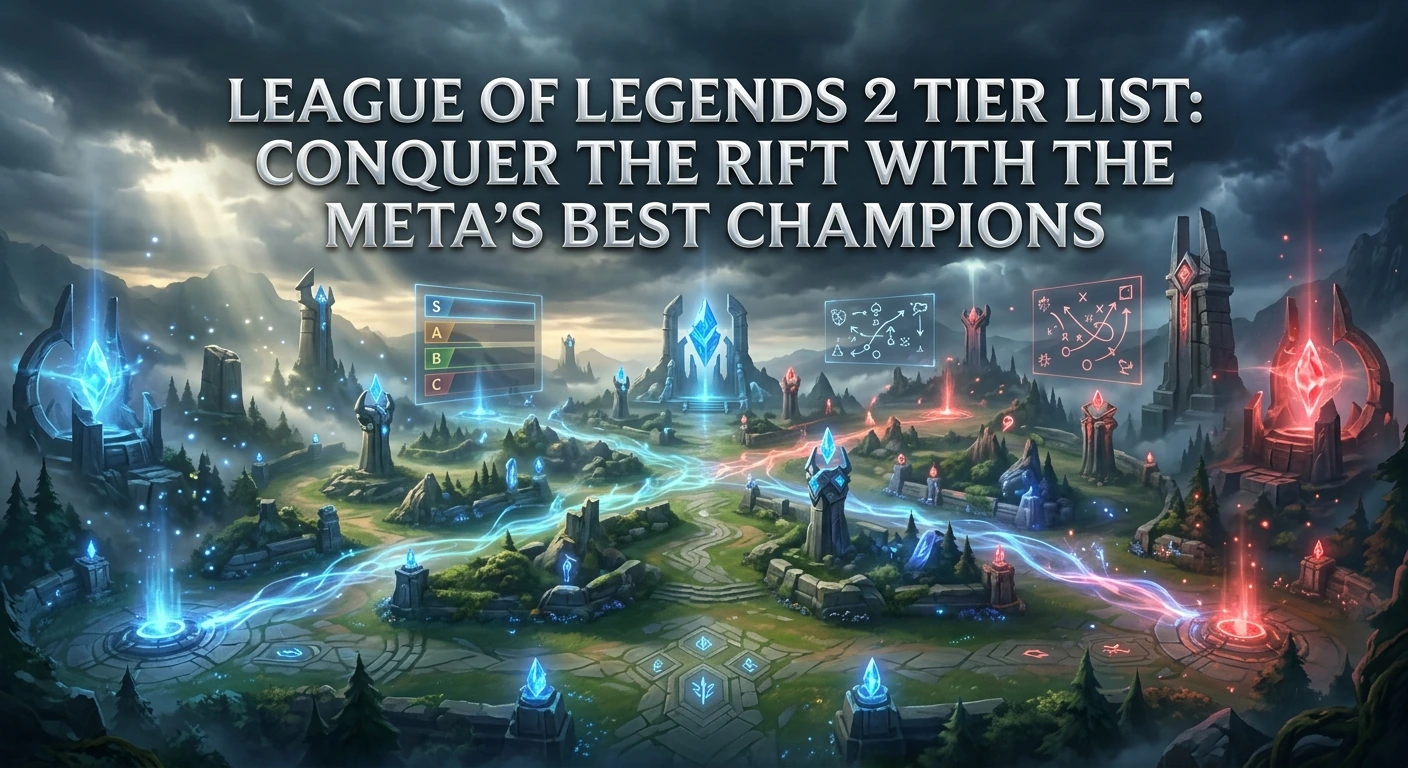 League of Legends 2 Tier List: Conquer the Rift with the Meta’s Best Champions
