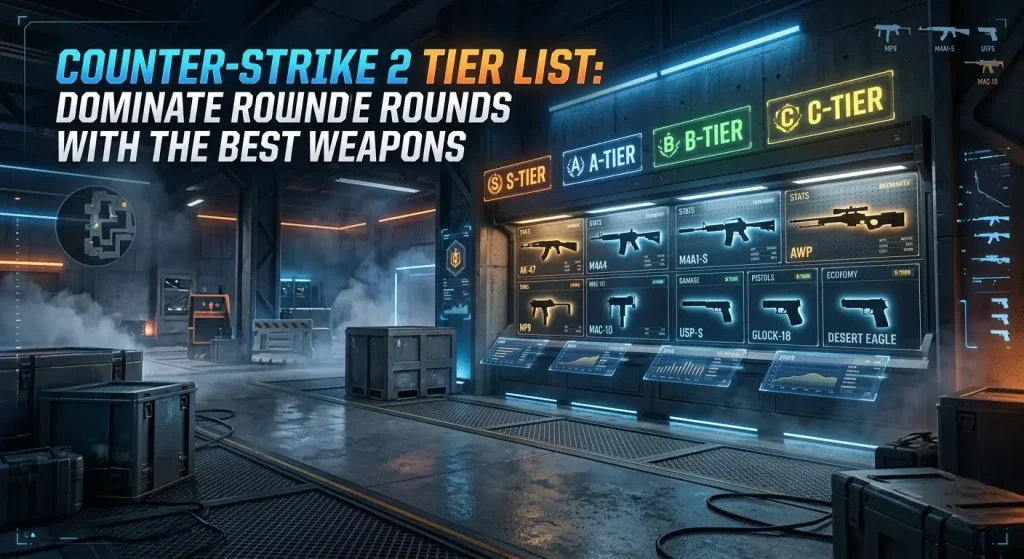 Counter-Strike 2 Tier List: Dominate Rounds with the Best Weapons