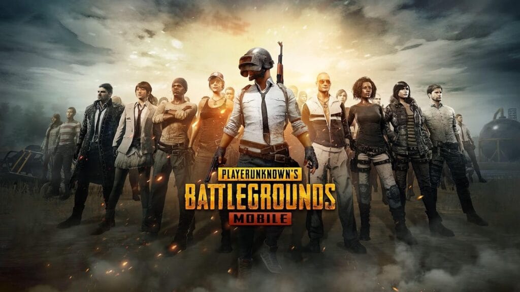 a wallpaper of PUBG Mobile