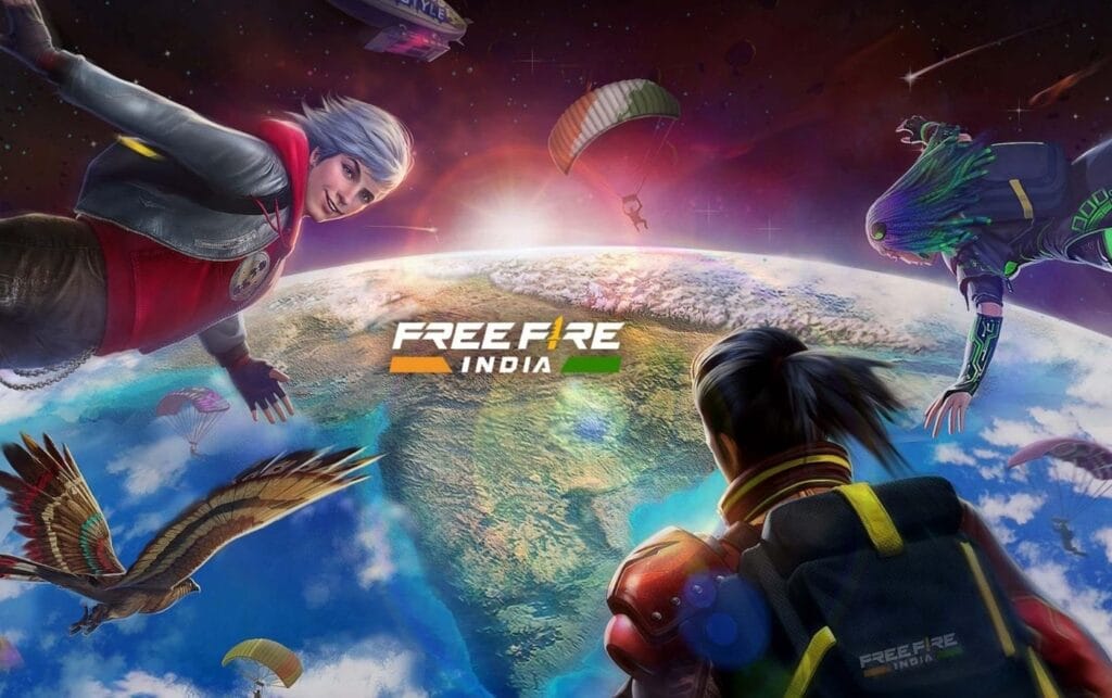 a wallpaper of Free Fire India