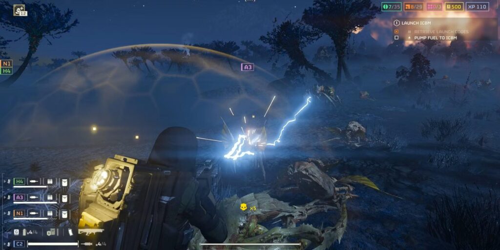 An official picture of Helldivers 2