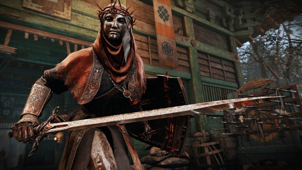 A screenshot of Black Prior in For Honor