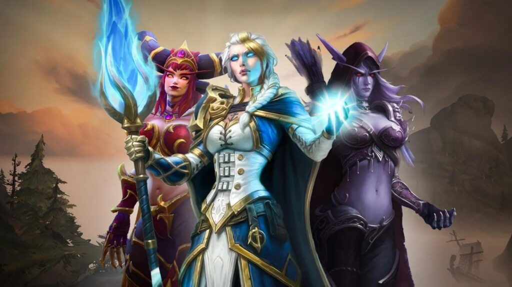 An official picture of World of Warcraft.