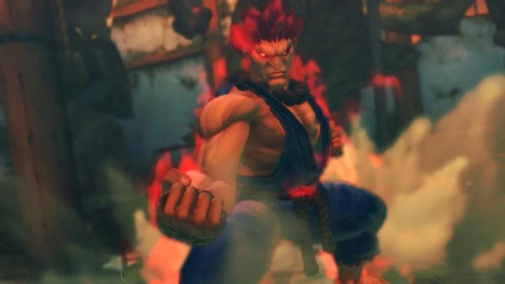 A wallpaper of Akuma