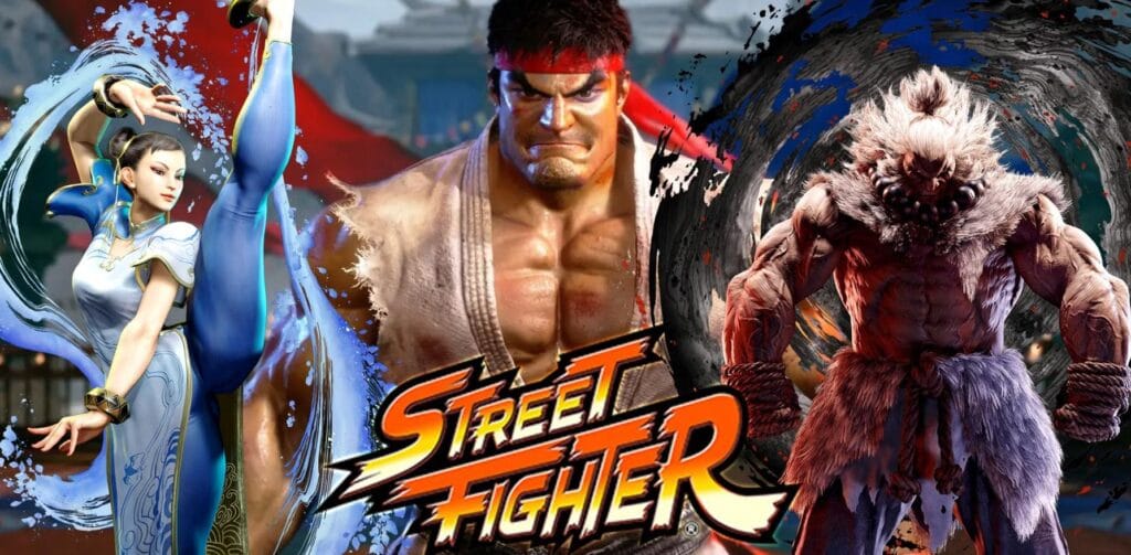 A wallpaper of Street Fighter