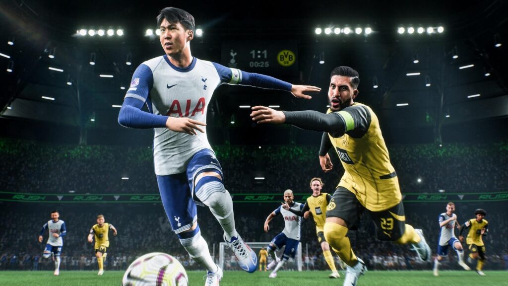 a screenshot of FC 25 featuring Son Heung-min