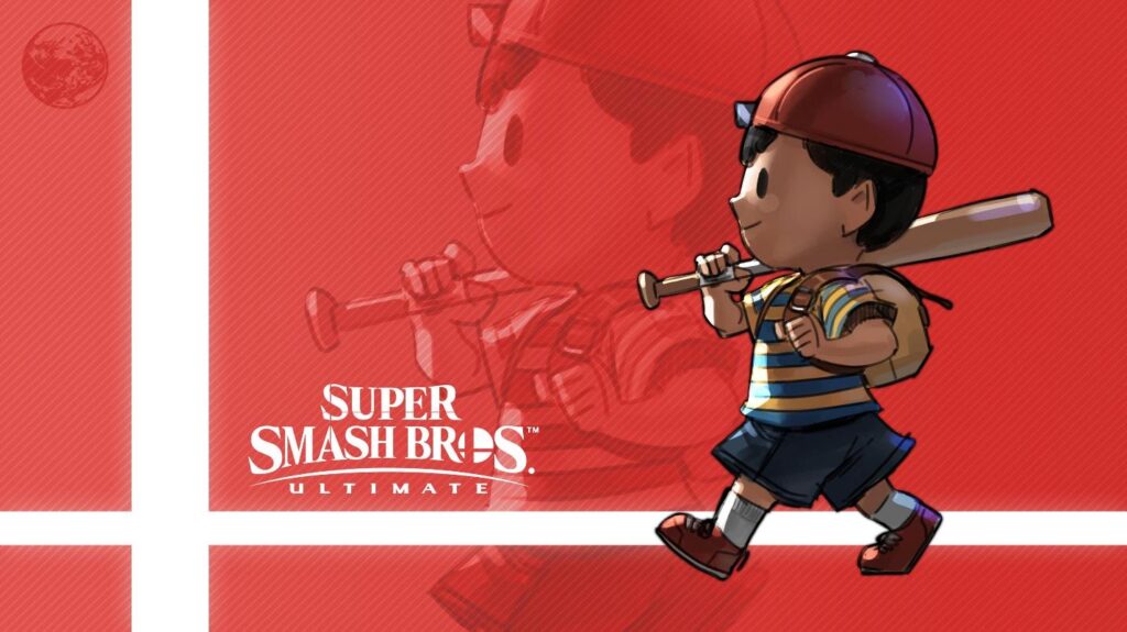 an image of Ness from Earthbound in Super Smash Bros